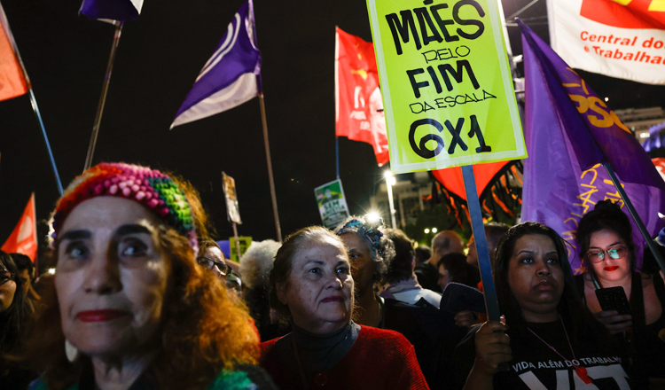 Mulheres convocam ato 8 de março contra a violência e pelo fim da jornada 6×1
