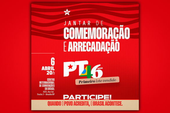 Noite de celebração em Brasília: 46 anos de história e luta