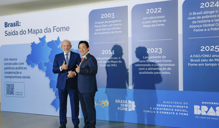 Lula critica guerras e governantes: ‘Não teria fome se houvesse bom senso’