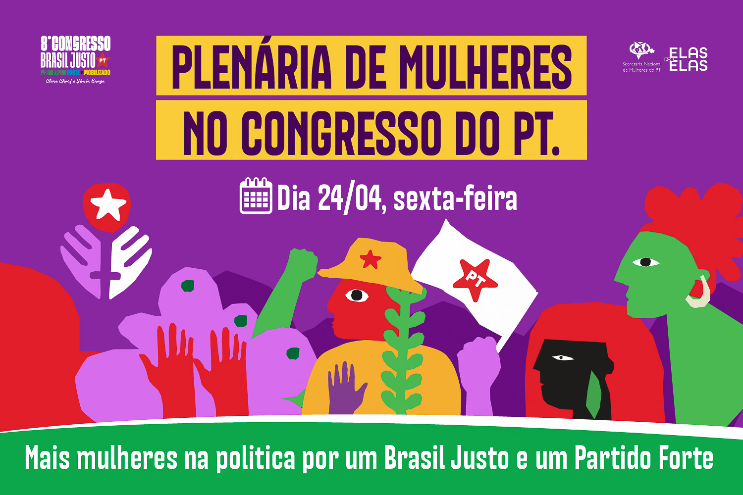 Mulheres do PT definem estratégias para fortalecer a democracia interna e participação política