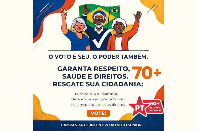 70+? Seu voto é facultativo. Mas sua força, não!
