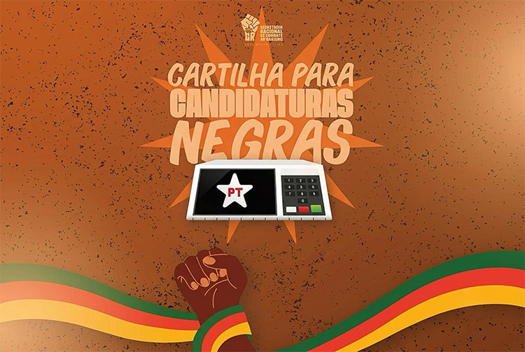PT lança cartilha de orientação a candidaturas negras e antirracistas nas eleições