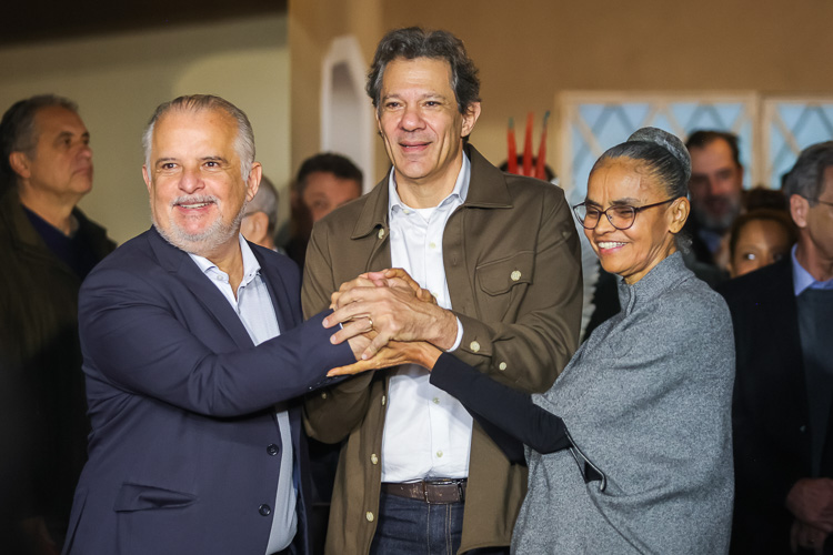 Chapa de Haddad mira reconstrução de São Paulo e fortalecimento do Brasil