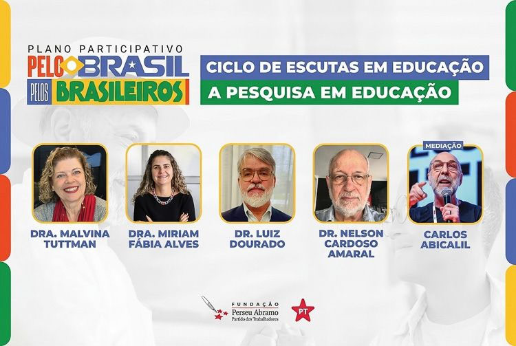 Profissionais da educação fazem novo ciclo de escuta para debater plano de governo