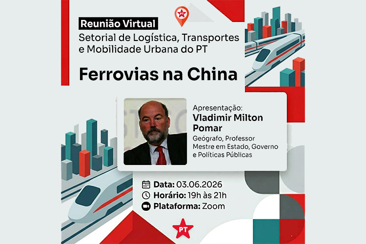 Setorial de Logística, Transportes e Mobilidade Urbana promove debate com Milton Pomar