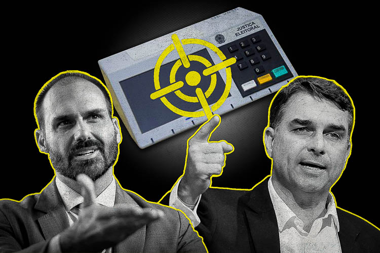 Outra ação premeditada contra as urnas: PT e aliados acionam TSE contra Eduardo Bolsonaro