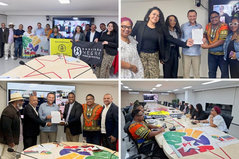 Partidos aliados e movimento negro contribuem com programa de governo