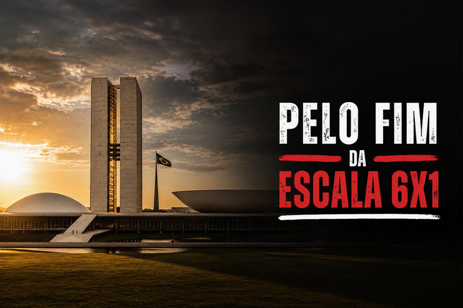 Fim da escala 6×1 é interesse da sociedade, mas projeto segue parado no Senado