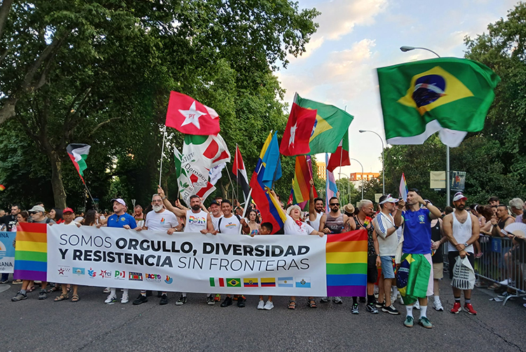 Orgulho Madrid 2026: Núcleo do PT participa pela primeira vez da maior marcha LGBTI+ da Europa