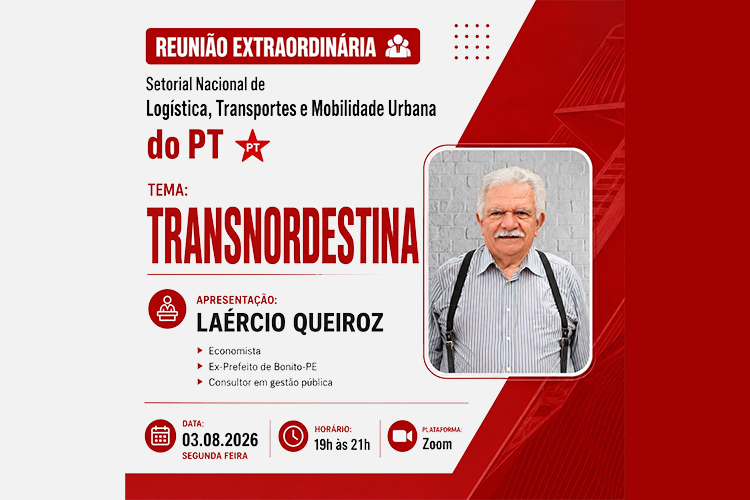 Setorial debate ferrovia Transnordestina na segunda-feira (3)