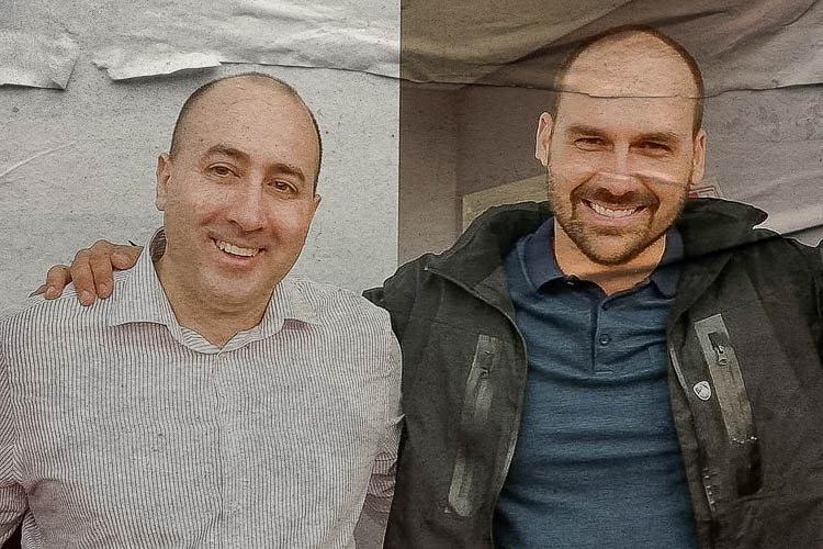 A campanha eleitoral de Flávio Bolsonaro contava com a ajuda de Cerimedo?
