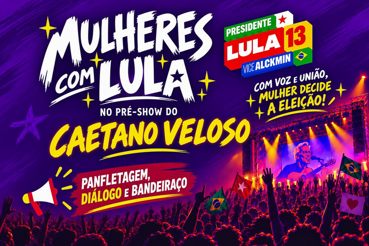 No dia 13, mobilização de Mulheres com Lula ocupa ruas do Distrito Federal