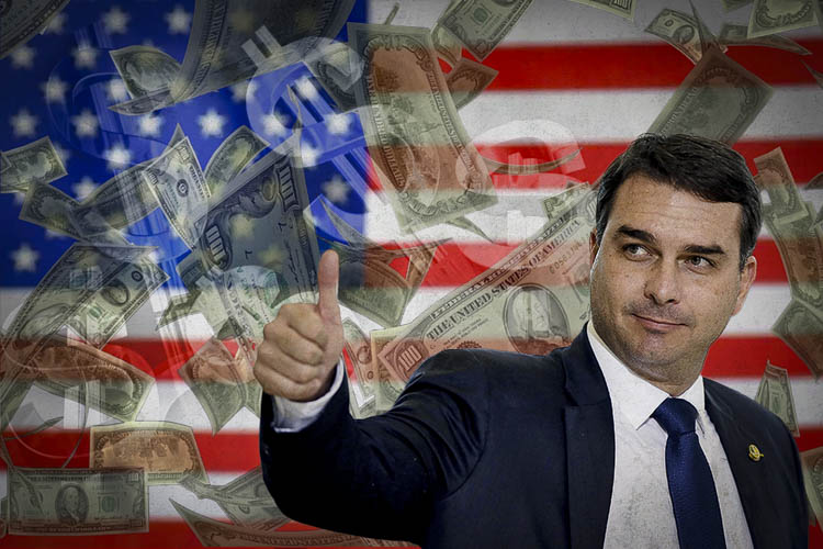 Flávio Bolsonaro e o esquema para vender o Brasil aos estrangeiros