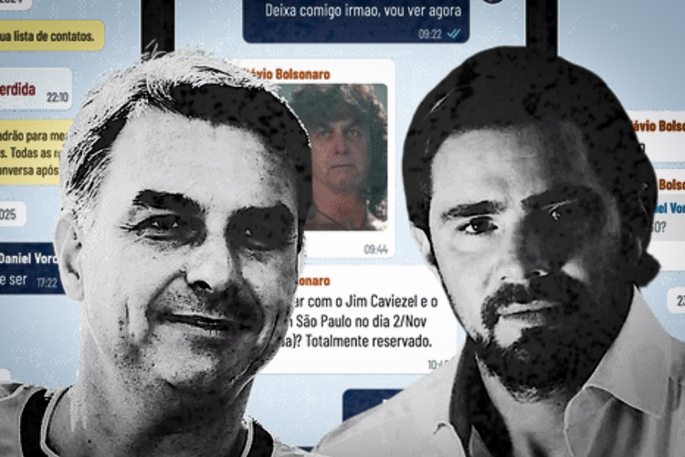 Intimidade e cobranças milionárias: as 96 mensagens entre Flávio Bolsonaro e Vorcaro