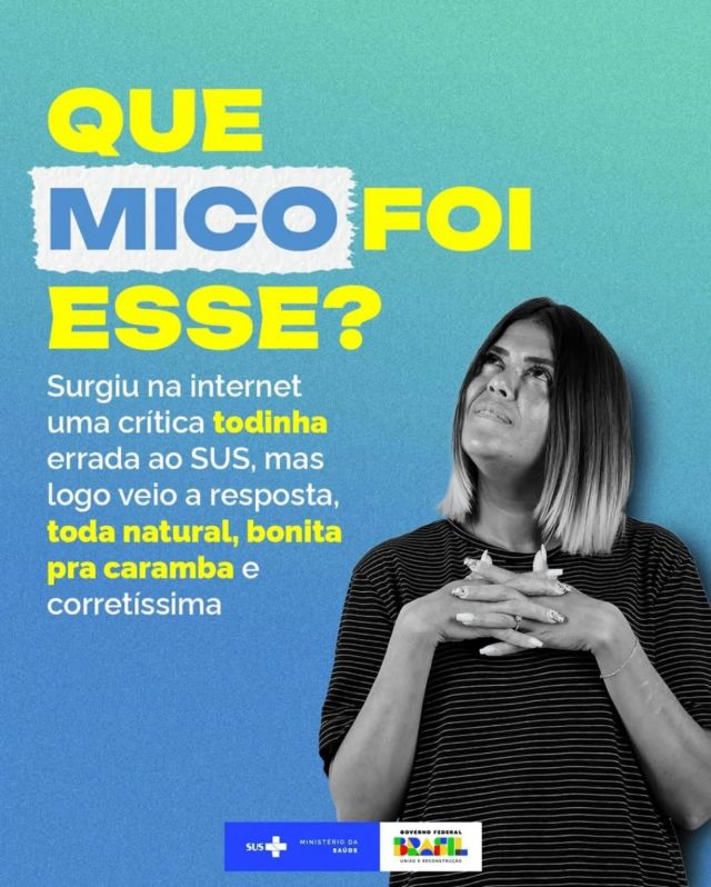 SUS: em todos os lugares, todinho seu 🤍
Via: @minsaude
#VivaoSUS #SUScuidaDeVocê #SUScuidaDeTodos